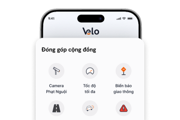 Màn hình Velo đóng góp cộng đồng